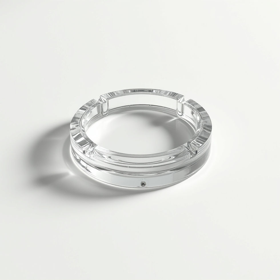 Executive Crystal Ashtray