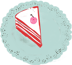 ケーキのスライス
