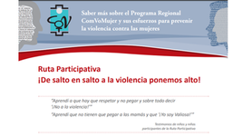 Ruta Participativa ¡De salto en salto a la violencia ponemos alto!