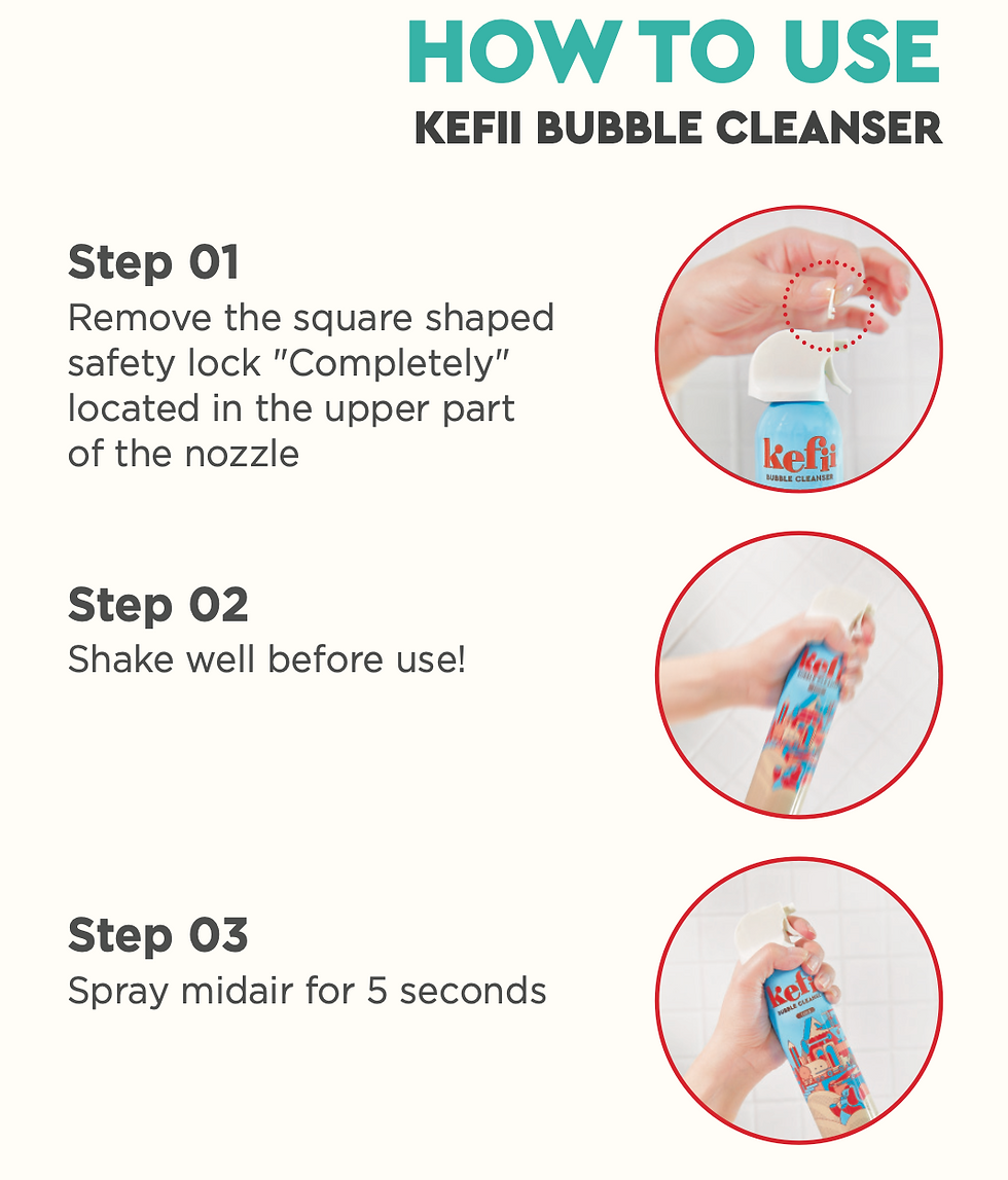 Thumbnail: Kefii Bubble Cleanser Beach (Mango)