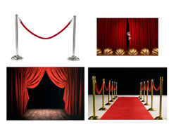 red carpet composite images