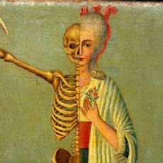 Rappresentazione della Vanitas: il contrasto tra vita eterna e morte, ideale per il racconto Il privilegio di morire di Belisario Righi".