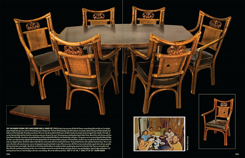 Thumbnail: EXOTIKON 2  Vintage Tiki & Polynesian Pop Auction CATALOG