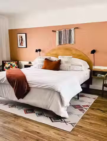 a king room at the marmalade motel