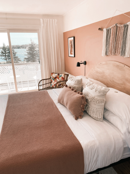 Classic Boho king room at the marmalade motel