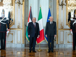 MATTARELLA HA RICEVUTO MAHMOUD ABBAS, PRESIDENTE DELLA PALESTINA