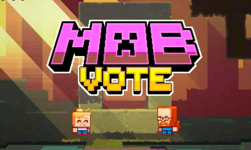 MOB VOTE E A VERSÃO 1.21 DE MINECRAFT