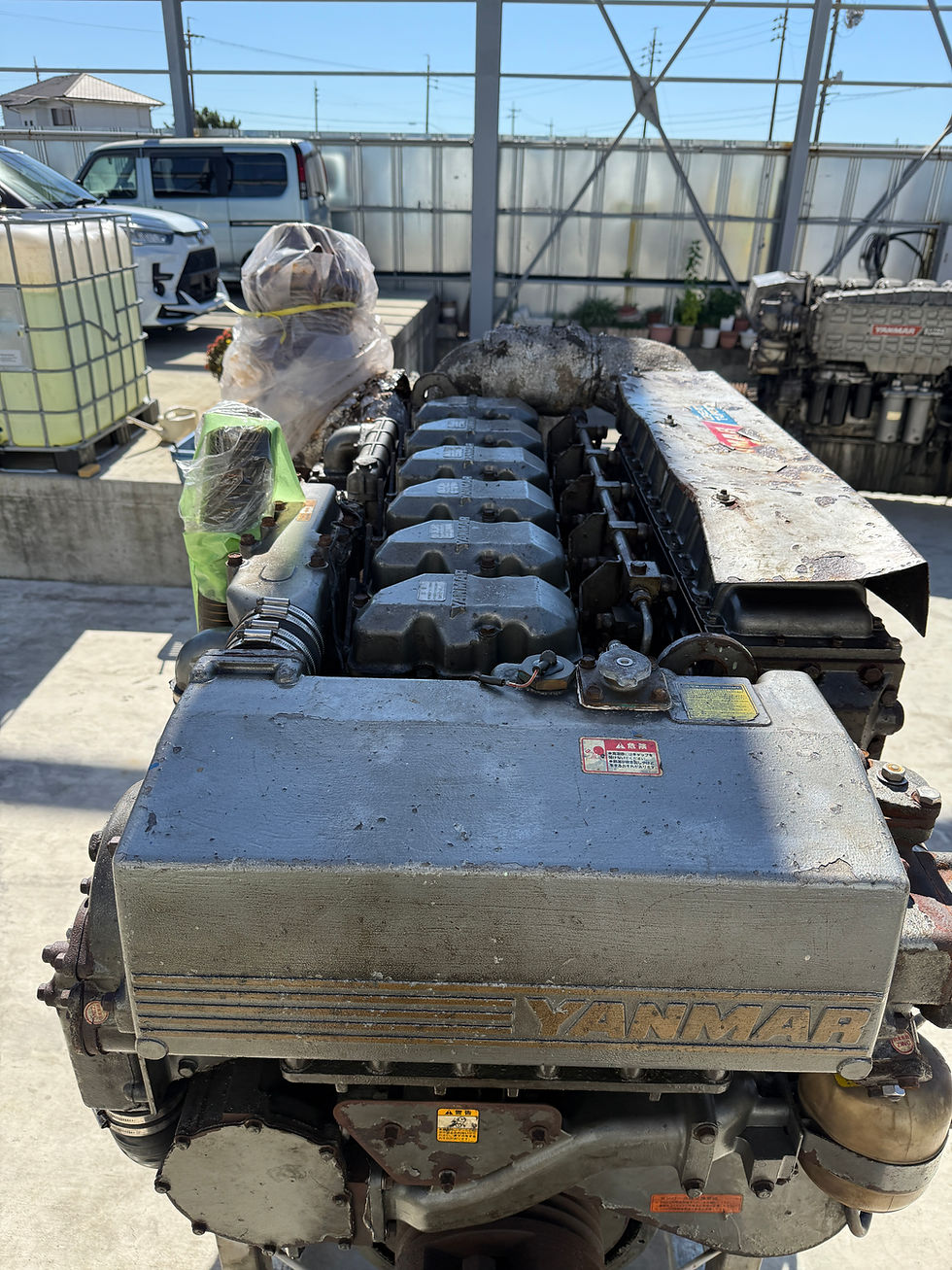 サムネイル： Yanmar 6KX-GT 675HP 3.57 Gear Ratio