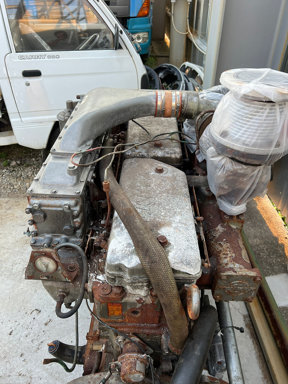الصورة المصغرة: Yanmar 6HAK-DT 280PS 3.03 Gear Ratio