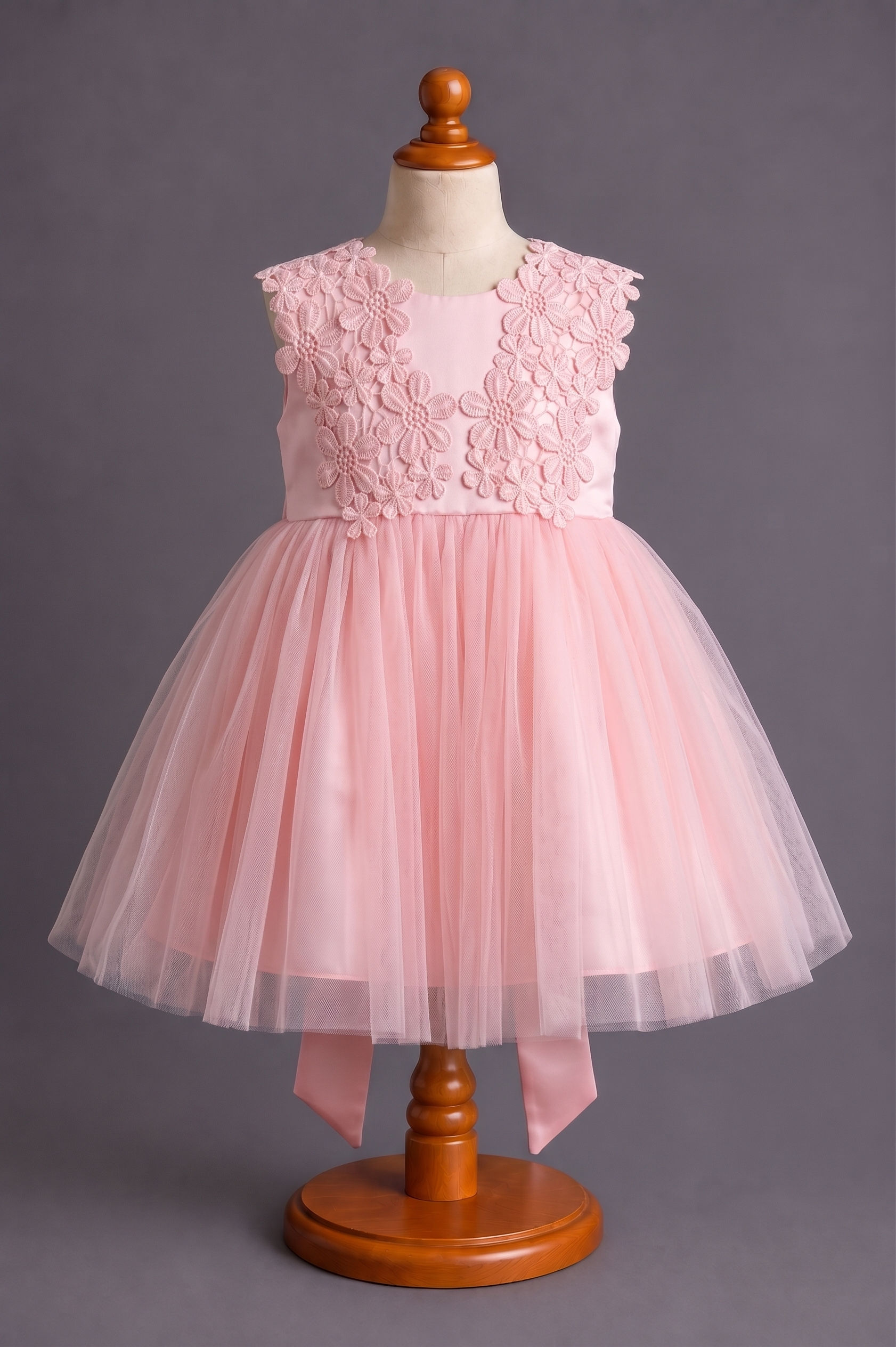 Peachy Blossom Occasion Dress