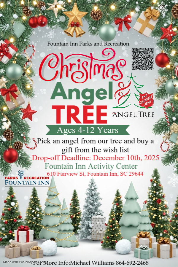 Angel Tree - City Parks & Rec Department 