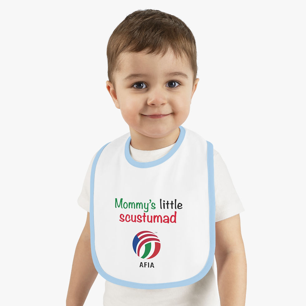 Thumbnail: Mommy's Little Scustumad Bib