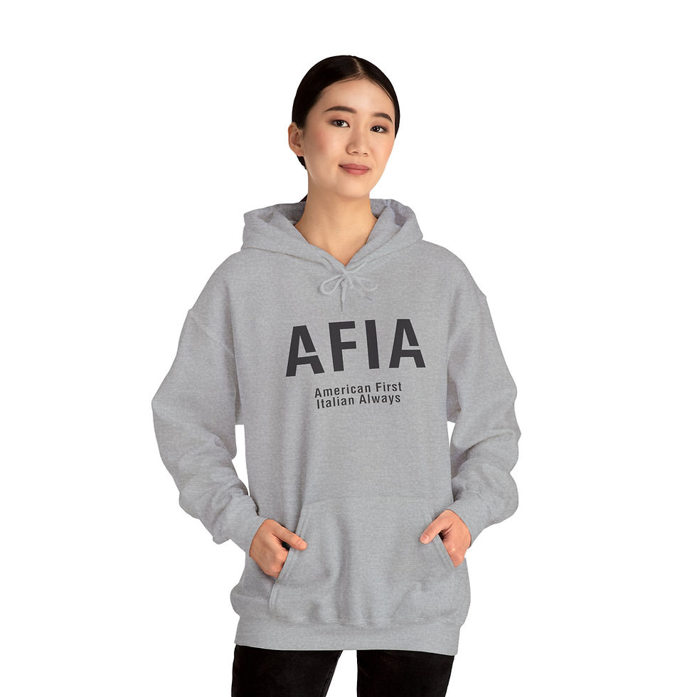 Thumbnail: AFIA Hoodie With Logo On Back