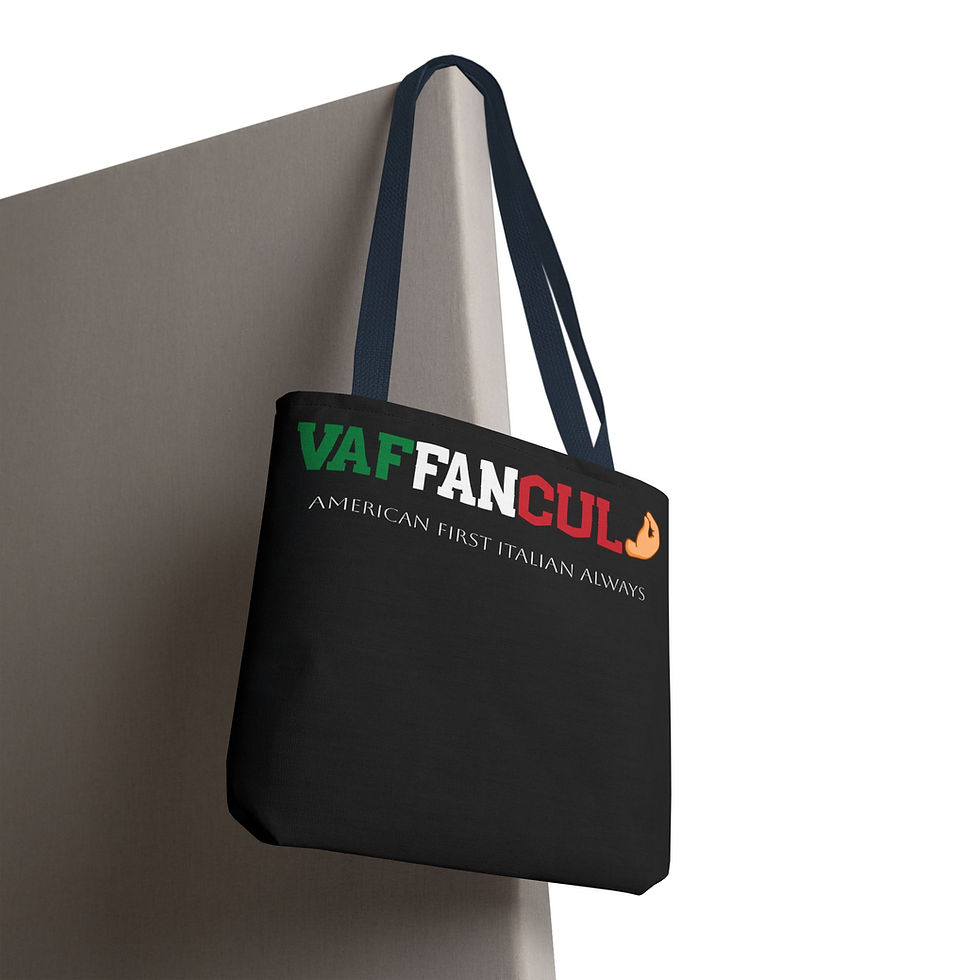 Thumbnail: Vaffanculo Tote Bag (AOP)