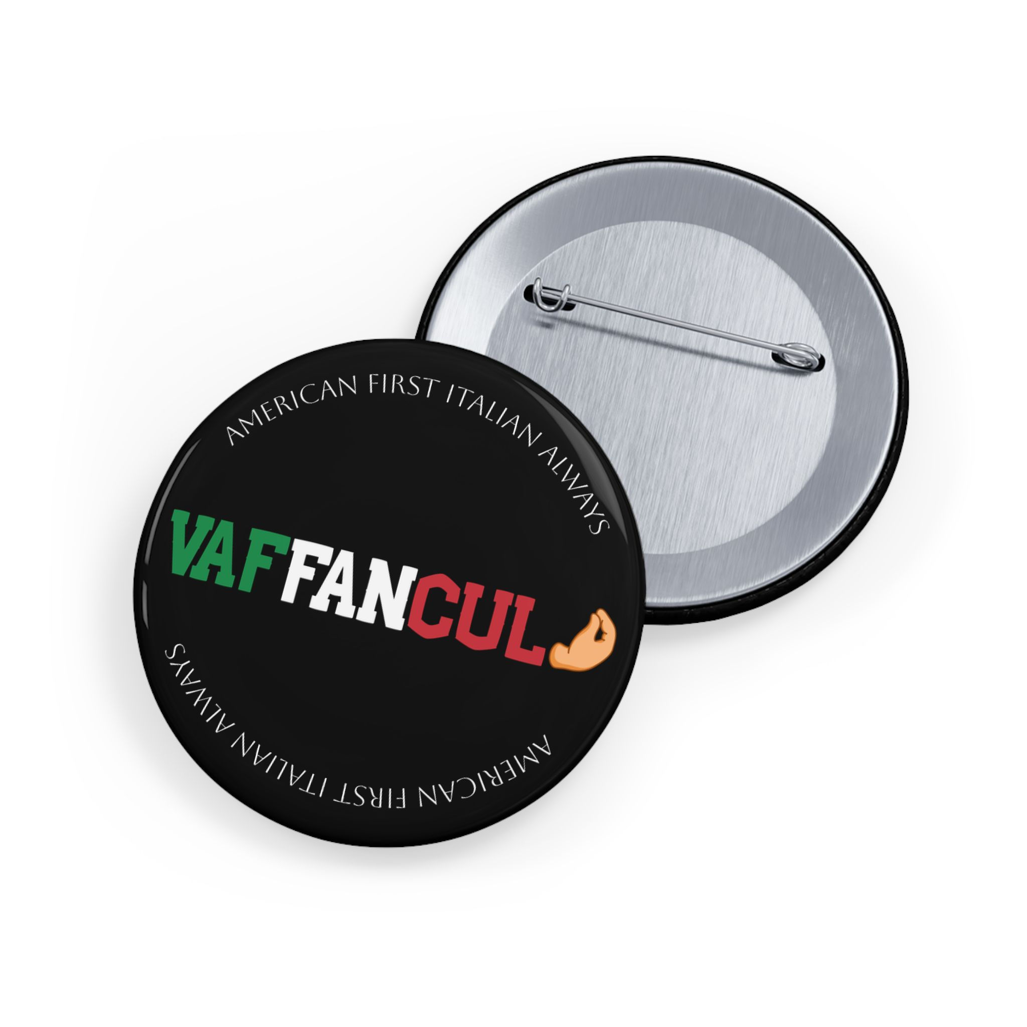 Vaffanculo Round Pin