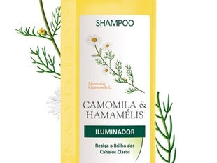 Linha capilar de Camonila e hamamélis
da Flores e Vegetais.