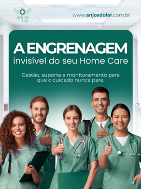 Esse é o time que cuida da operação, para que o cuidador possa dedicar 100% da atenção a quem você ama.