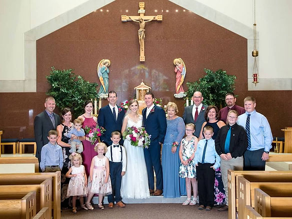 all family blake's wedding church.jpg