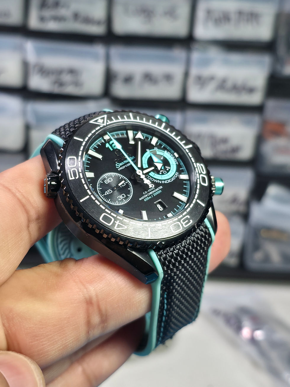 Thumbnail: Seamaster Planet Ocean 600M ETNZ Deep Black TWF
