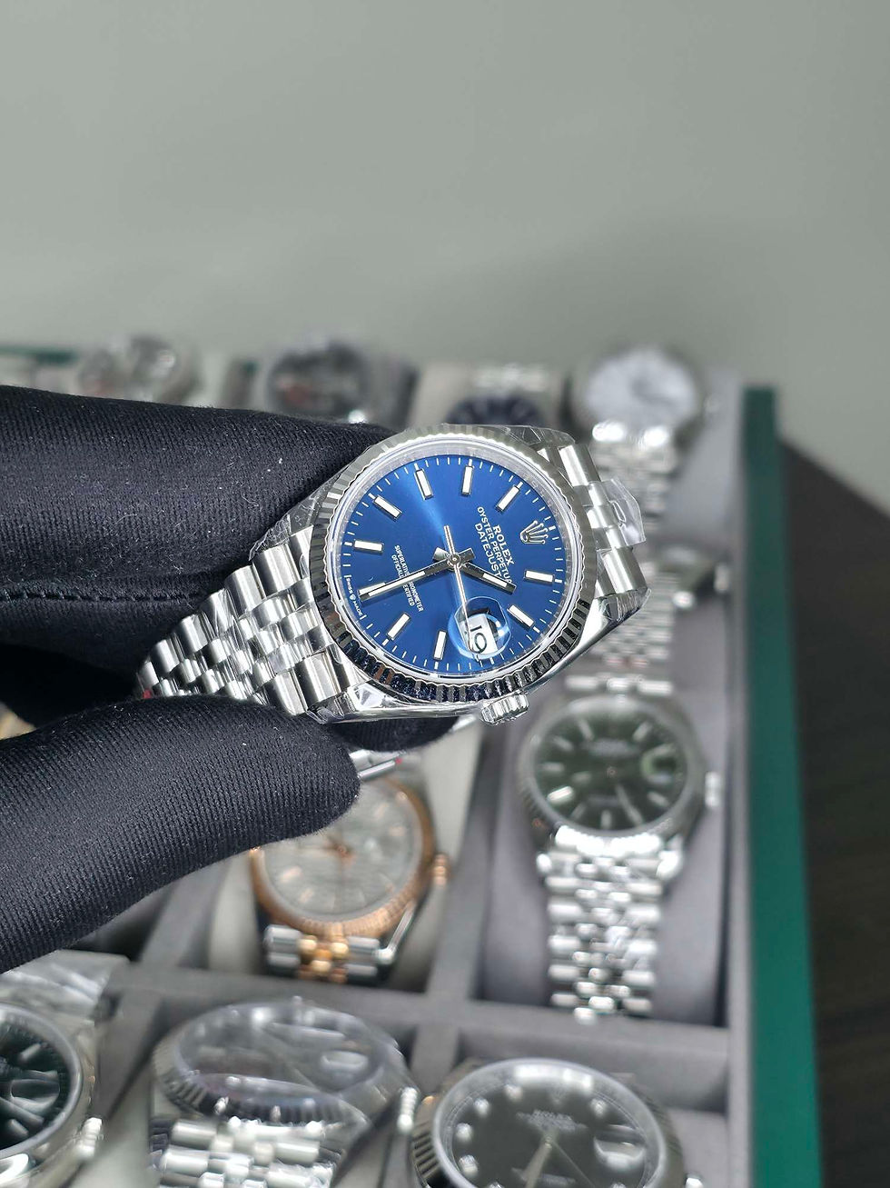Thumbnail: Date Just 36 Blue VSF 3235