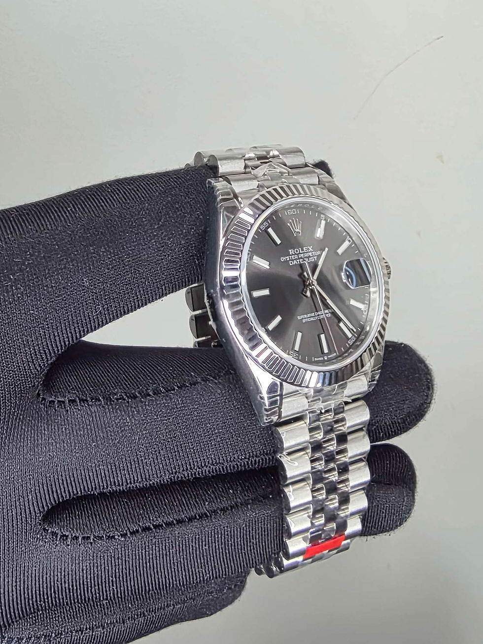 Thumbnail: Date Just 41 Slate Grey VSF Jubilee 3235 