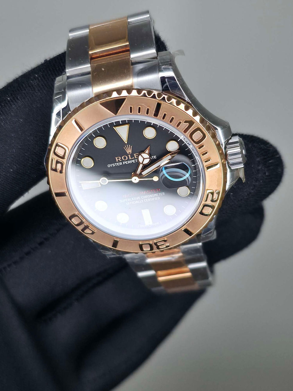 Thumbnail: Yachtmaster 40 Rose Gold Black 3135