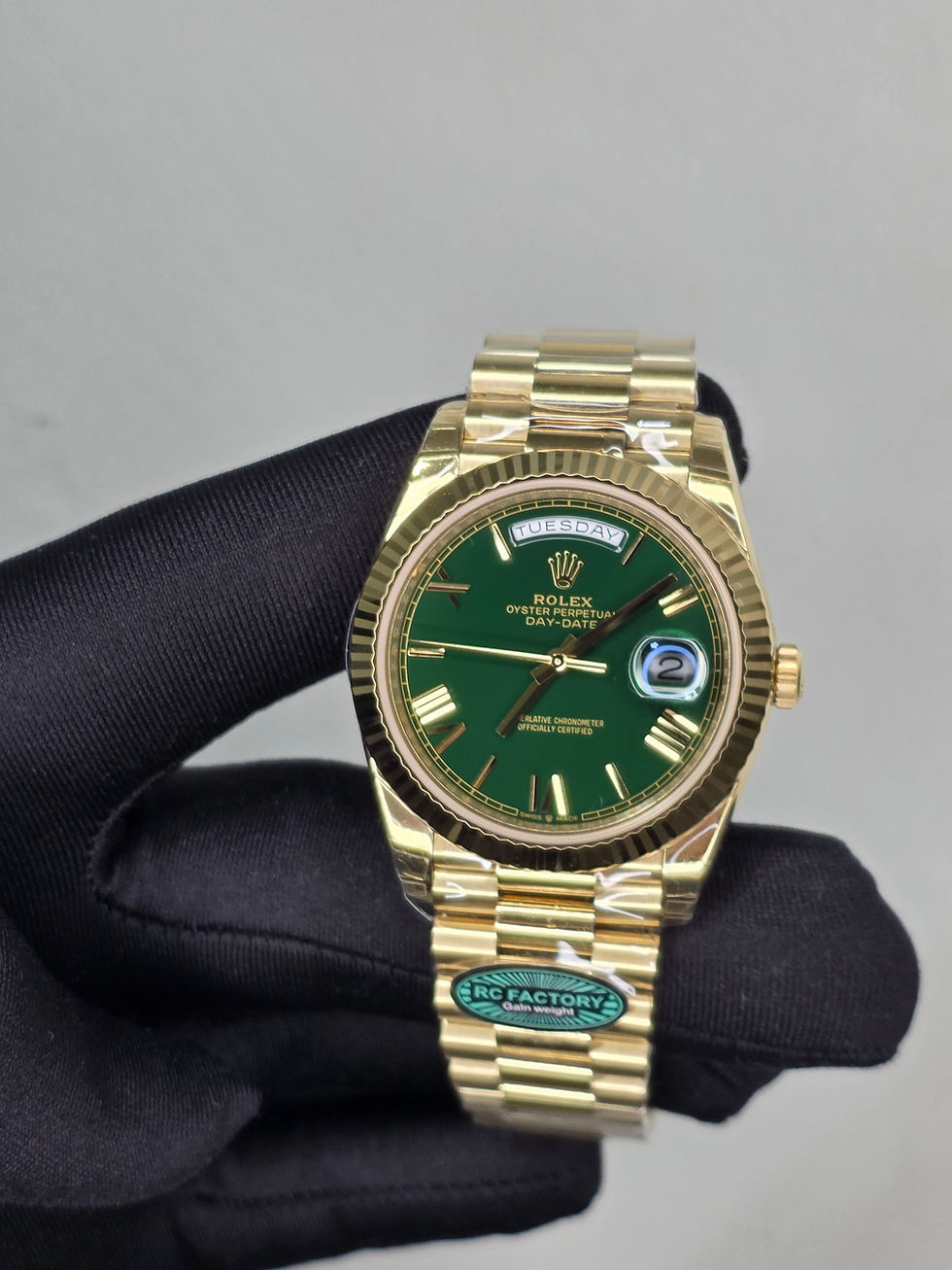 Thumbnail: Day Date Money Green RCF Gain Weight 3255 200 Grams