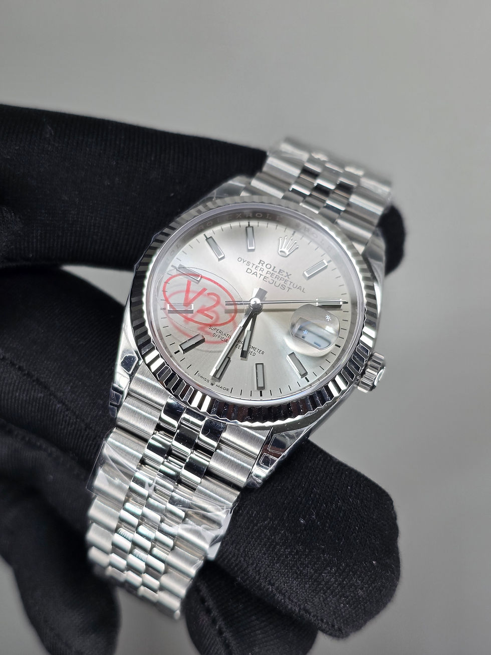 Thumbnail: Date Just 36 VSF V2 Silver DD3235