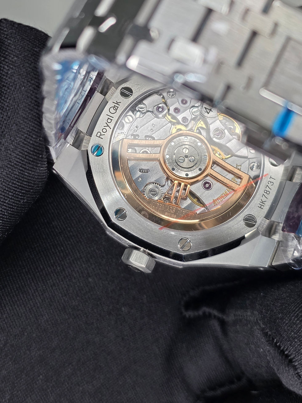 Thumbnail: Royal Oak 15510 Blue VSF DD 4302 Updated Dial 