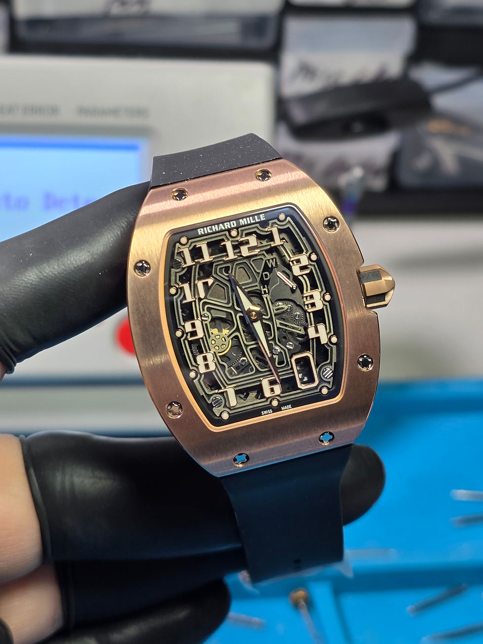 Thumbnail: RM 67 01 Titanium  with functional  HDW Marker  40 grams