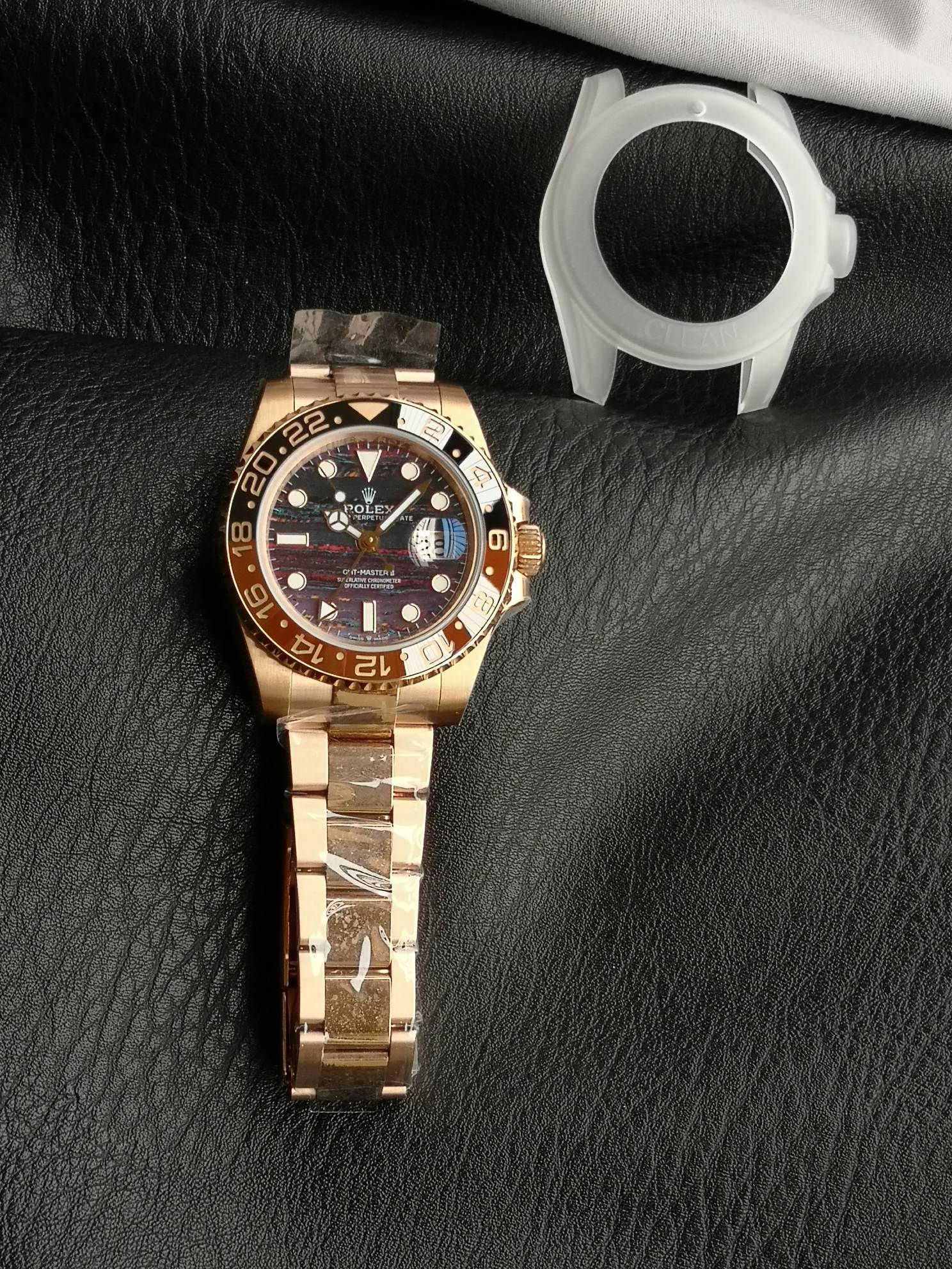 GMT Master 2 Rose Gold Tiger Iron ARF