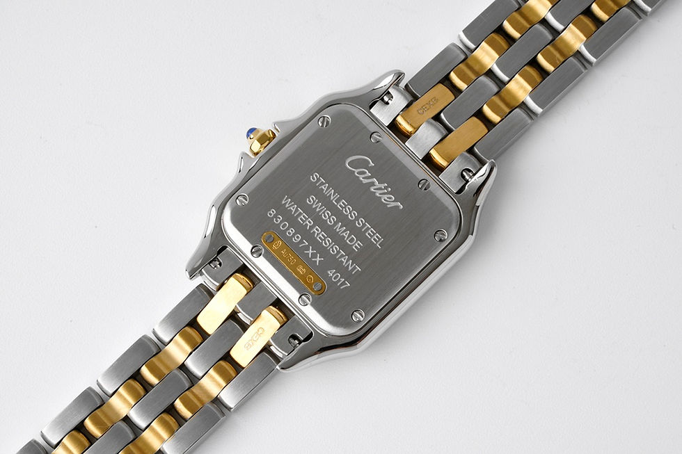Thumbnail: Panthere Small Two Tone Yellow Gold 