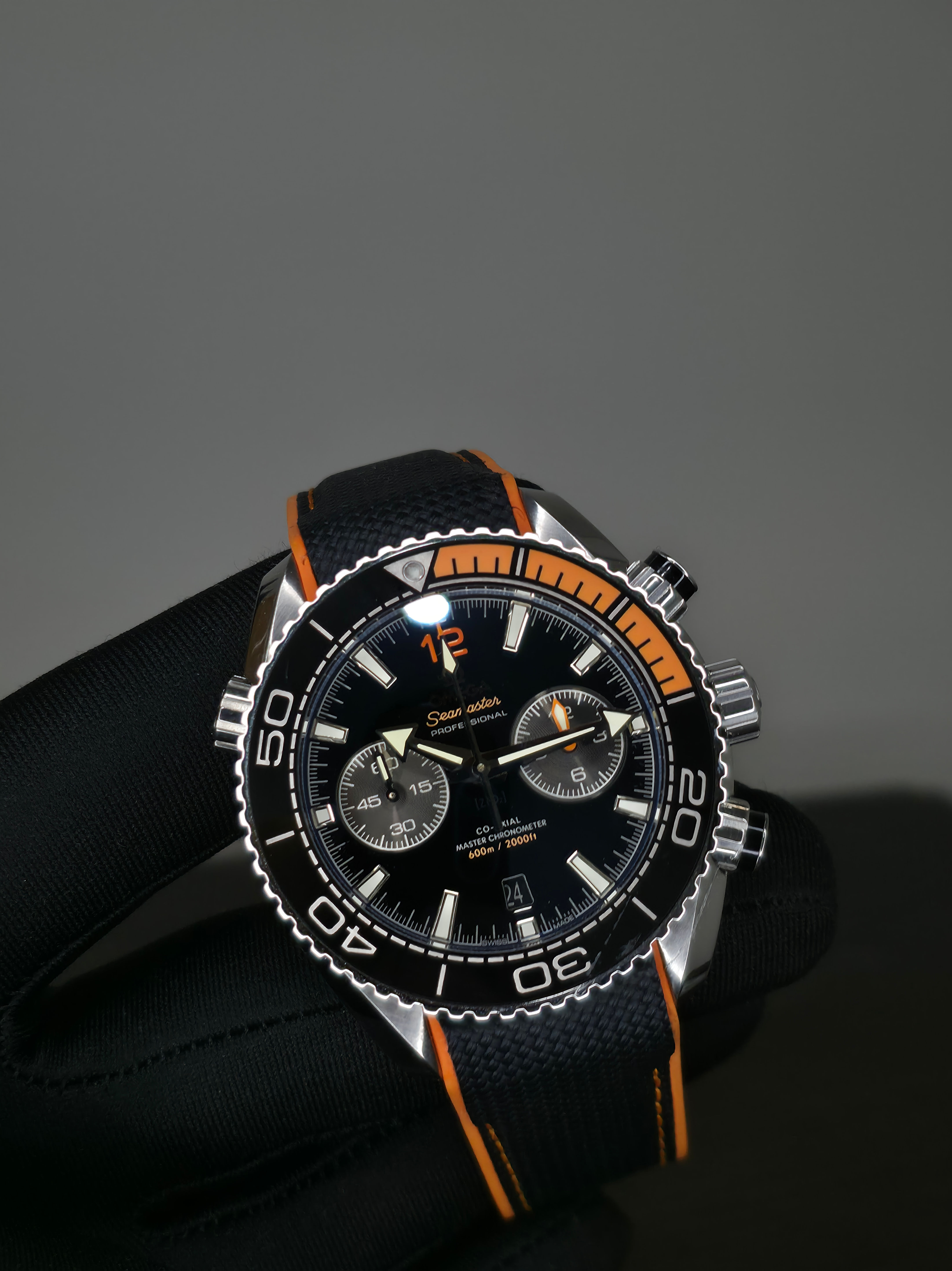 Speedmaster Chronograph Orange Display Piece