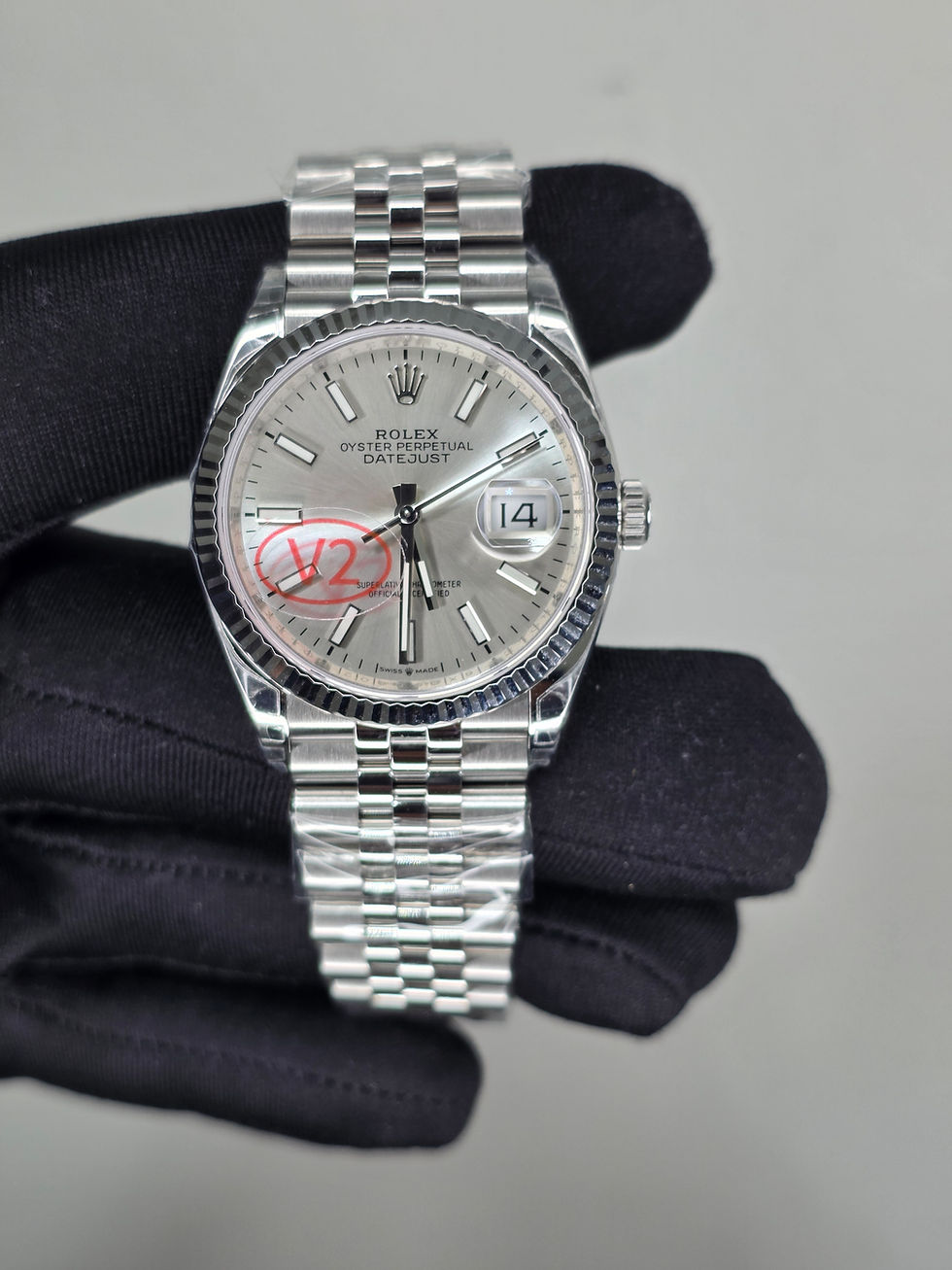 Thumbnail: Date Just 36 VSF V2 Silver DD3235