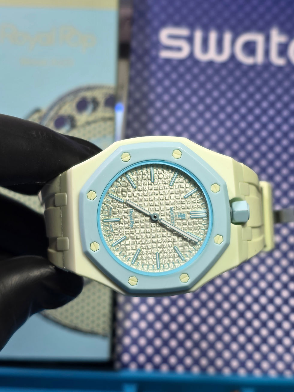 Thumbnail: Royal Pop Automatic Full Set Blaue Acht