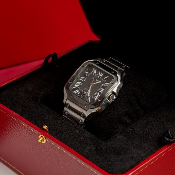 Thumbnail: Santos Grey Steel BVF 40mm