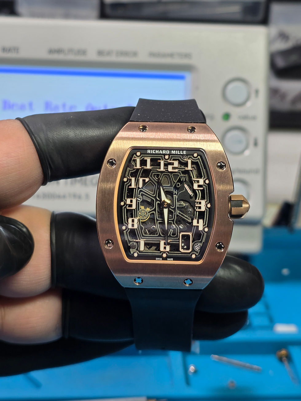 Thumbnail: RM 67 01 Titanium  with functional  HDW Marker  40 grams