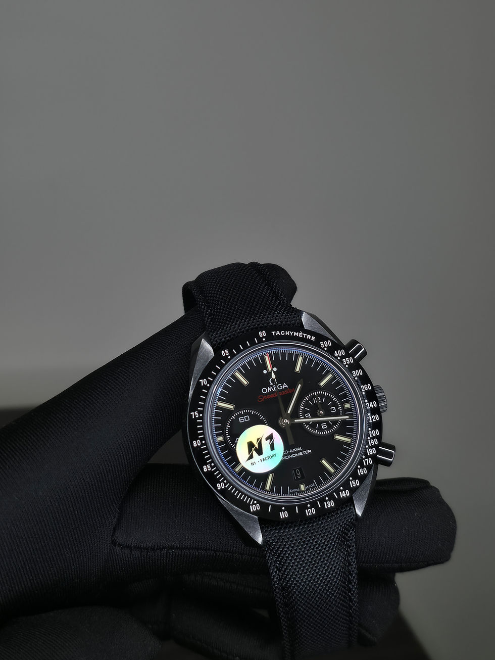 Thumbnail: Speedmaster 'Dark Side of Moon ' N1 Chronograph 