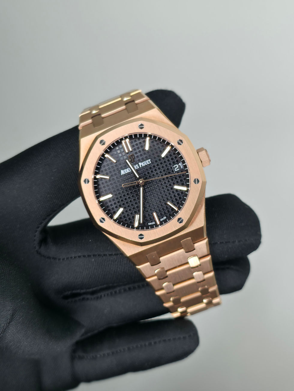 Thumbnail: Royal Oak APSF  15500 41mm Rose Gold Black