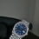 Thumbnail: Date Just Motif Blue 36 Diamond Bezel VSF 3235