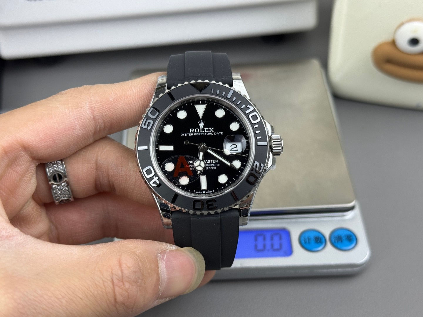 Yachtmaster 42 VSF v3 DD 3235 Gain Weight 