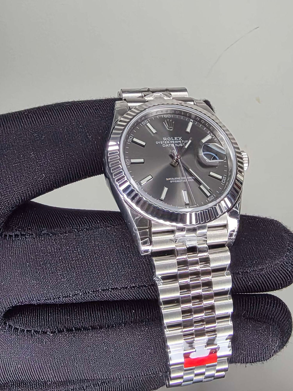 Thumbnail: Date Just 41 Slate Grey VSF Jubilee 3235 