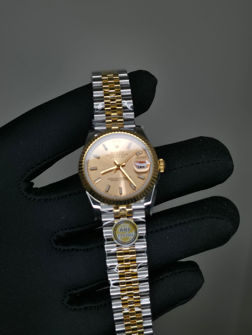 Thumbnail: Date Just 31 Champagne Two Tone ARF ETA2688 ARF