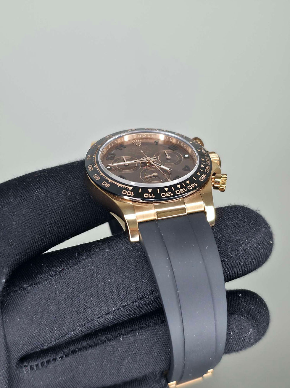Thumbnail: Daytona APSF 4130 Rose Gold Chocolate Dial Display Piece