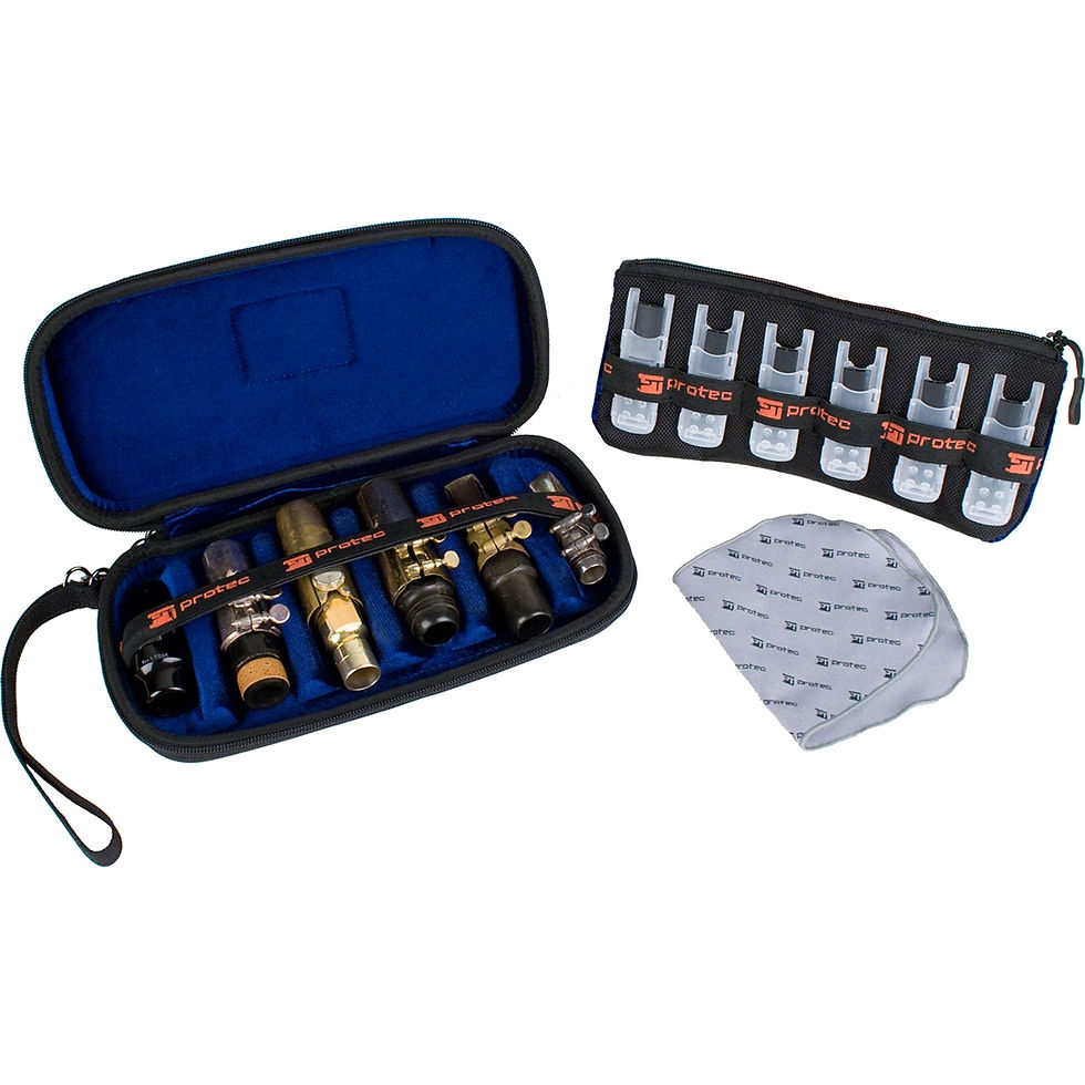 6-Piece Woodwind Mouthpiece Case
