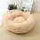 Thumbnail: Round Cat Beds Soft Long Plush Products Cushion Cat Bed Sleeping Sofa