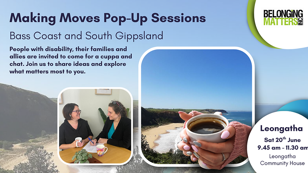 Making Moves Pop-Up Sessions