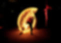 Jonglerie de feu et pole dance