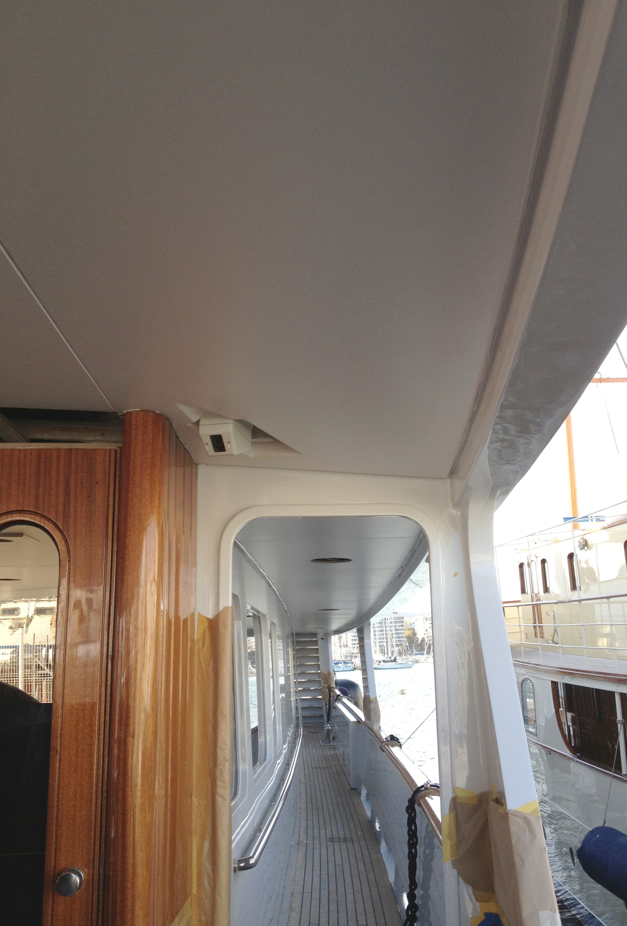 Super Yacht Wrapped Head Linings FL