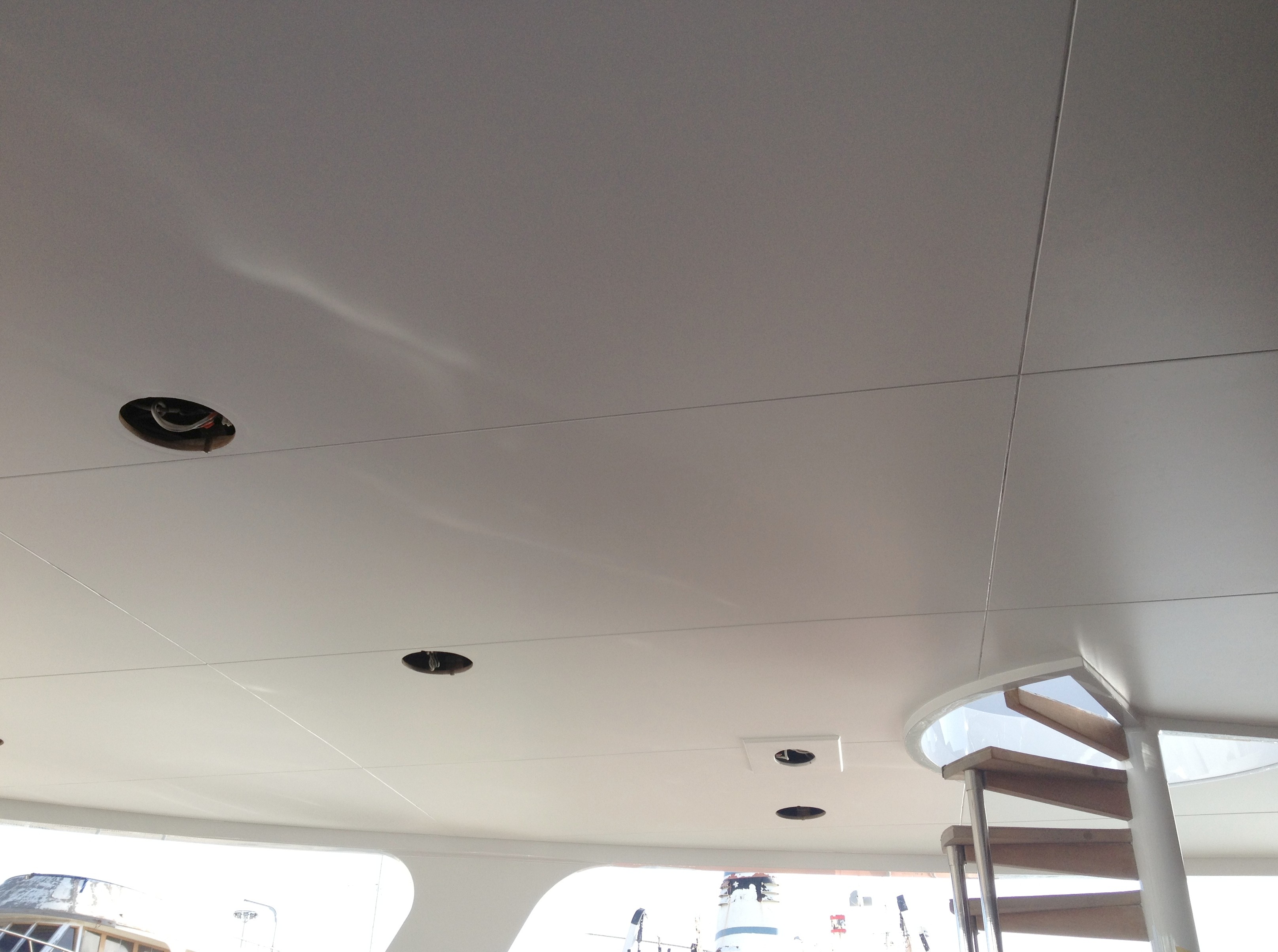 Super Yacht Wrapped Head Linings FL